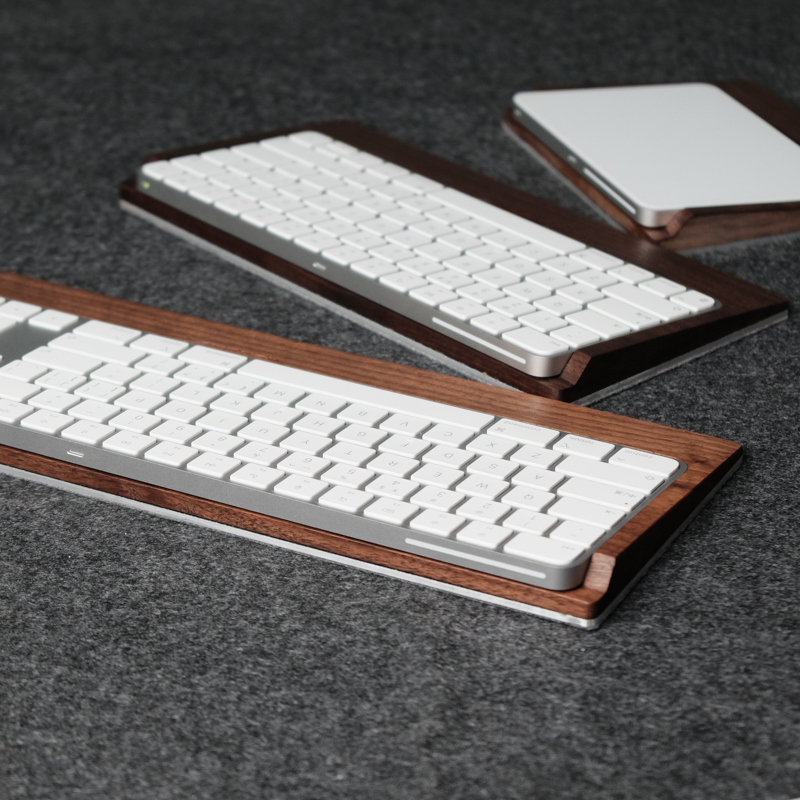 Wrist Rest Wood - Kashcy Walnoot Massief Houten Lade Polssteun