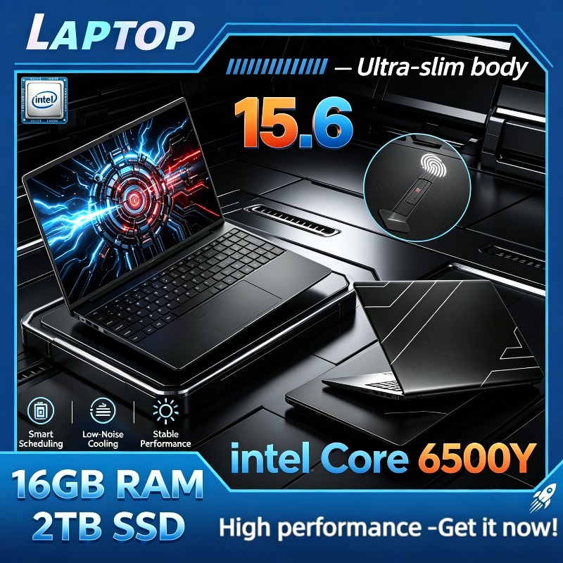 Gaming Keyboard 2026 - 2026 Intel Core 6500Y 15,6-inch draagbare