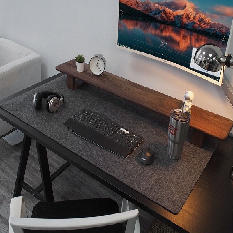 Gaming Keyboard Mouse - 80 cm X 40 cm Donkergrijs