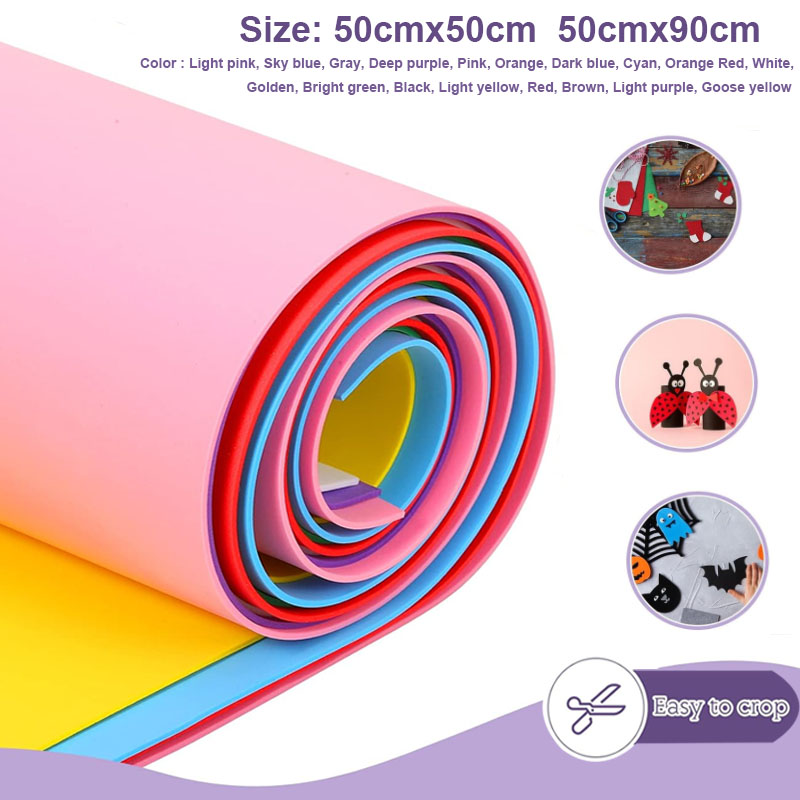 Pe Foam Sheet - 1 stks Kleurrijke Eva Foam Vellen