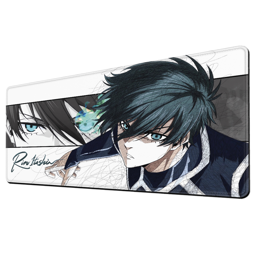 Gaming Keyboard Blue - 120x60 Anime Blue Lock Grote Muismat