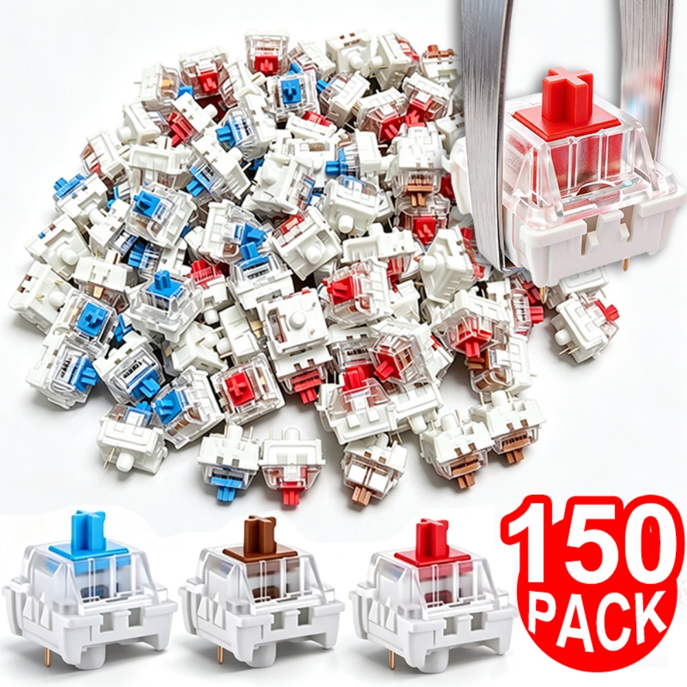 1-150 Stuks 3 Pin DIY Mechanis - Gaming Keyboard Blue recensie en prijs