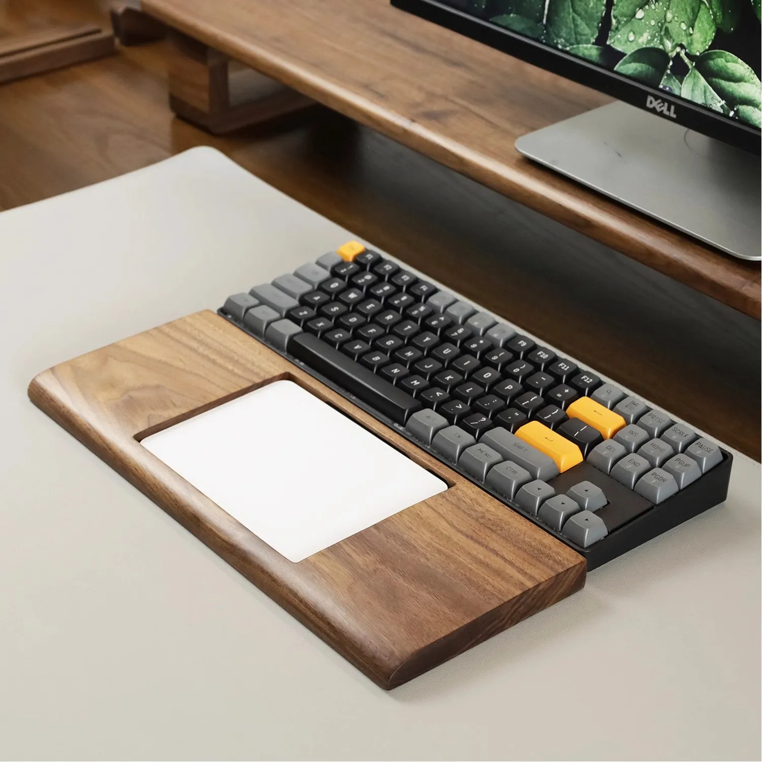 Op maat gemaakte toetsenbordpo - Wrist Rest Wood recensie en prijs