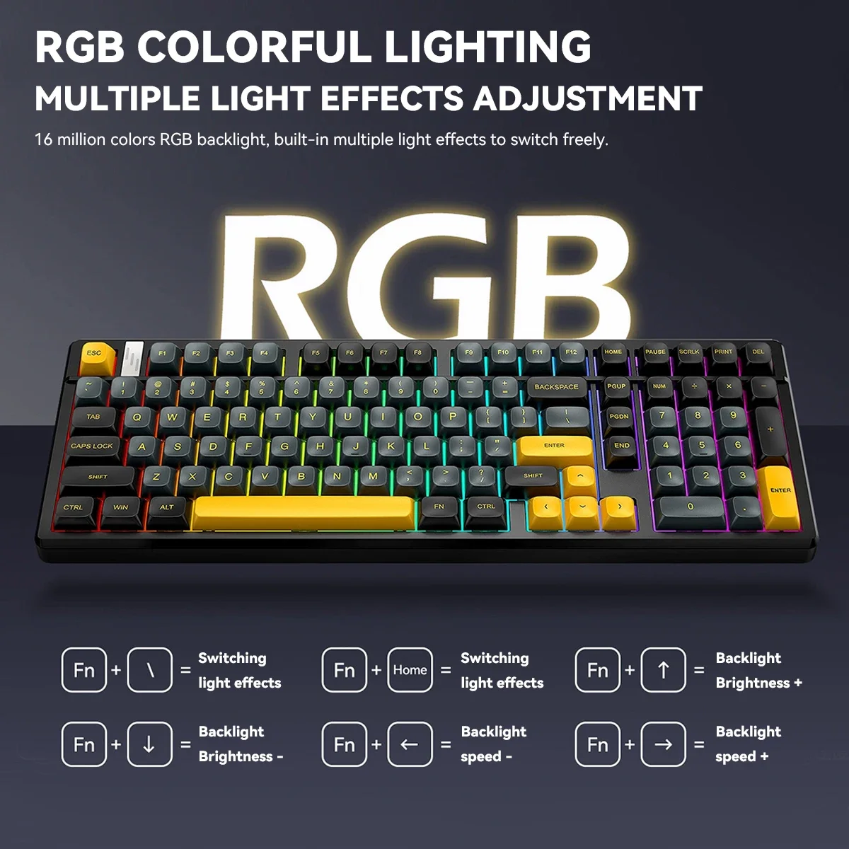 Draadloos mechanisch gamingtoe - Gaming Keyboard Thocky recensie en prijs