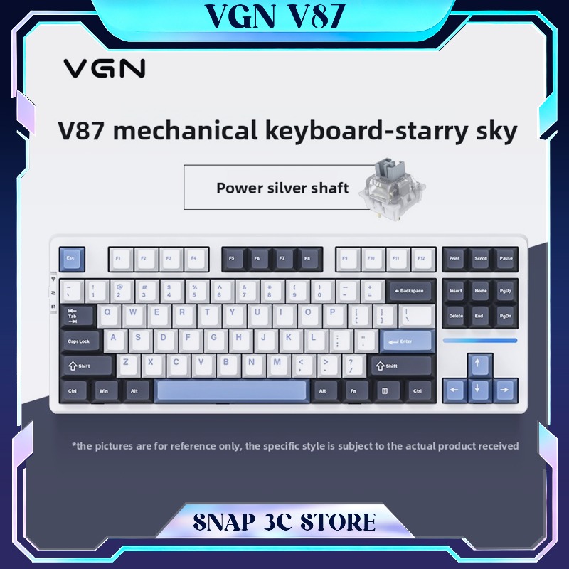 VGN V87 TKL Draadloos mechanis - Gaming Keyboard Thocky recensie en prijs
