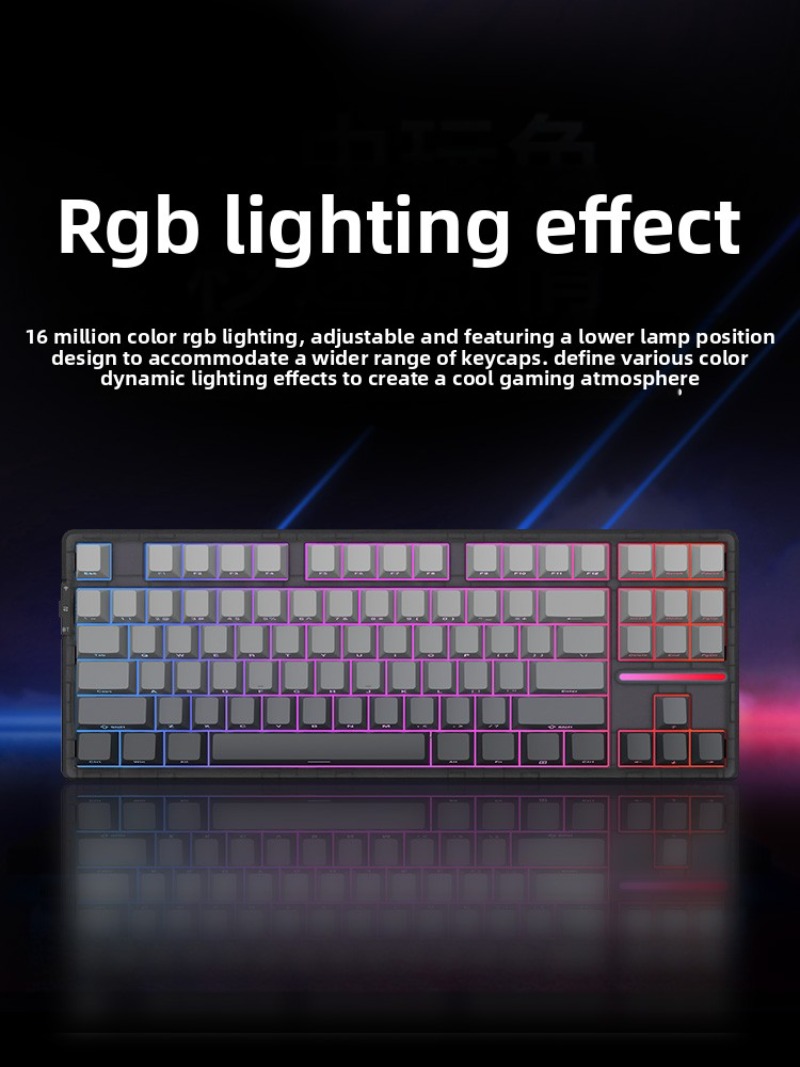 VGN V87 TKL Draadloos mechanis - Gaming Keyboard Thocky recensie en prijs