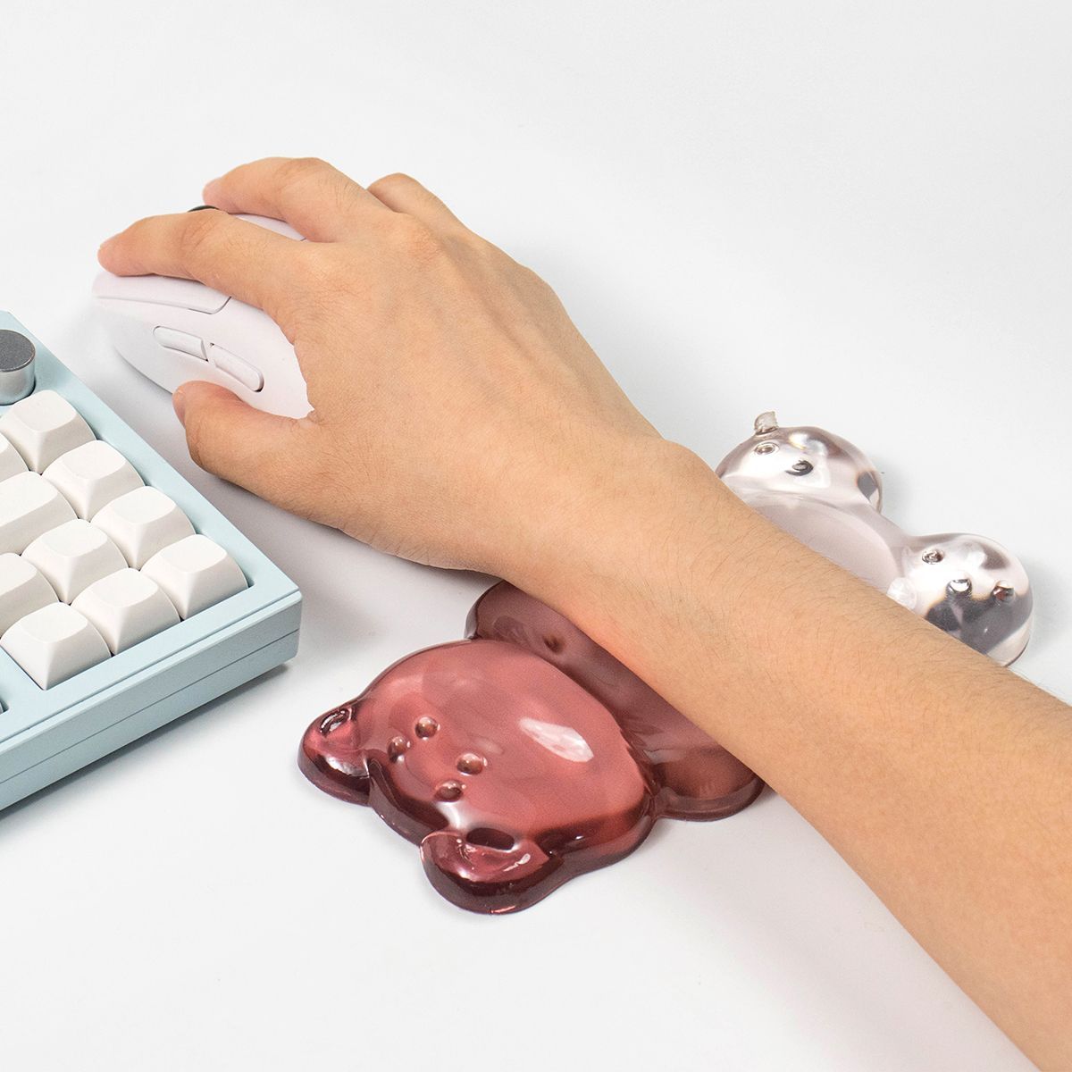 Schattige beer-vormige polsste - Gaming Keyboard No Number Pad recensie en prijs