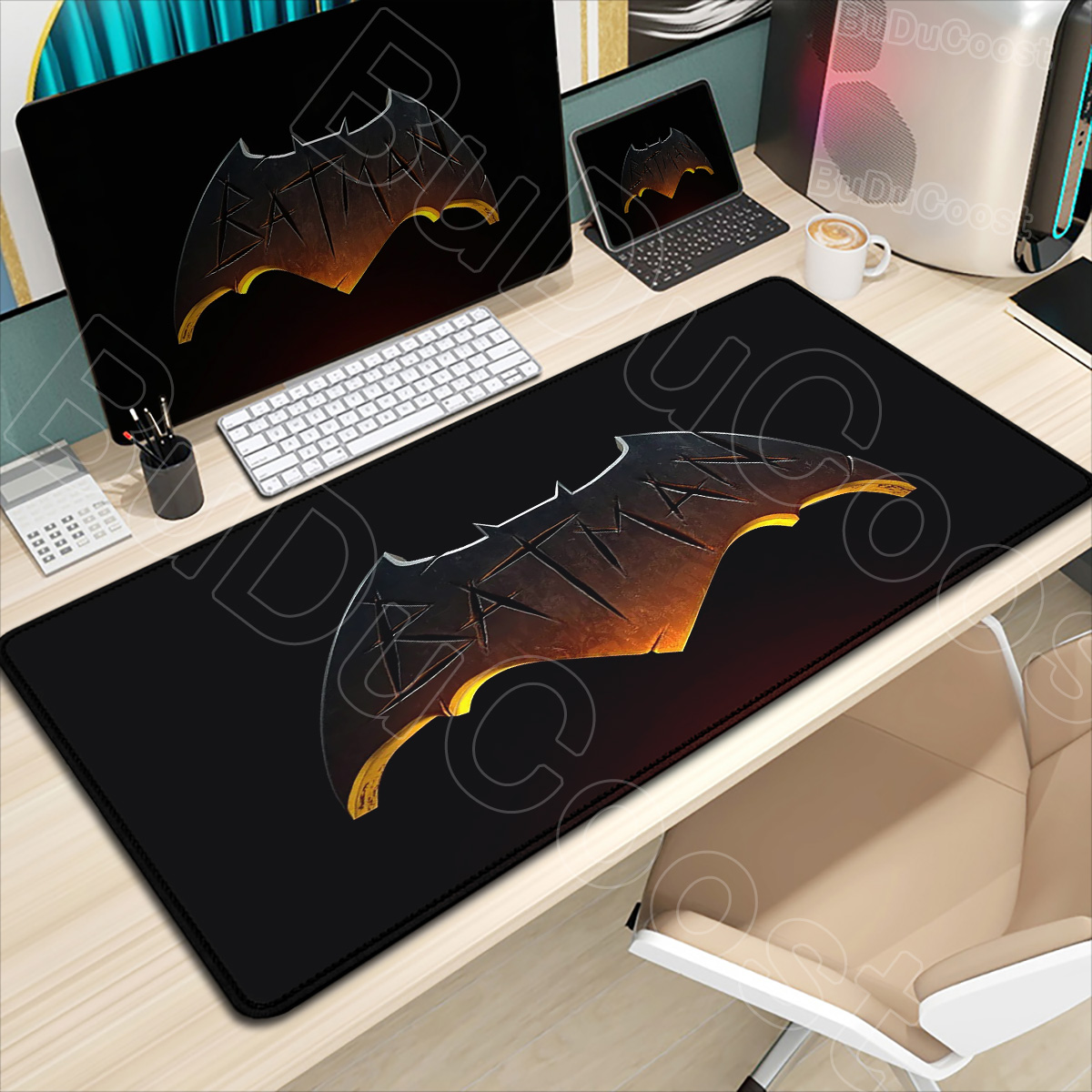 B-Batman Muismat HD Groot Gami - Gaming Keyboard Higround recensie en prijs