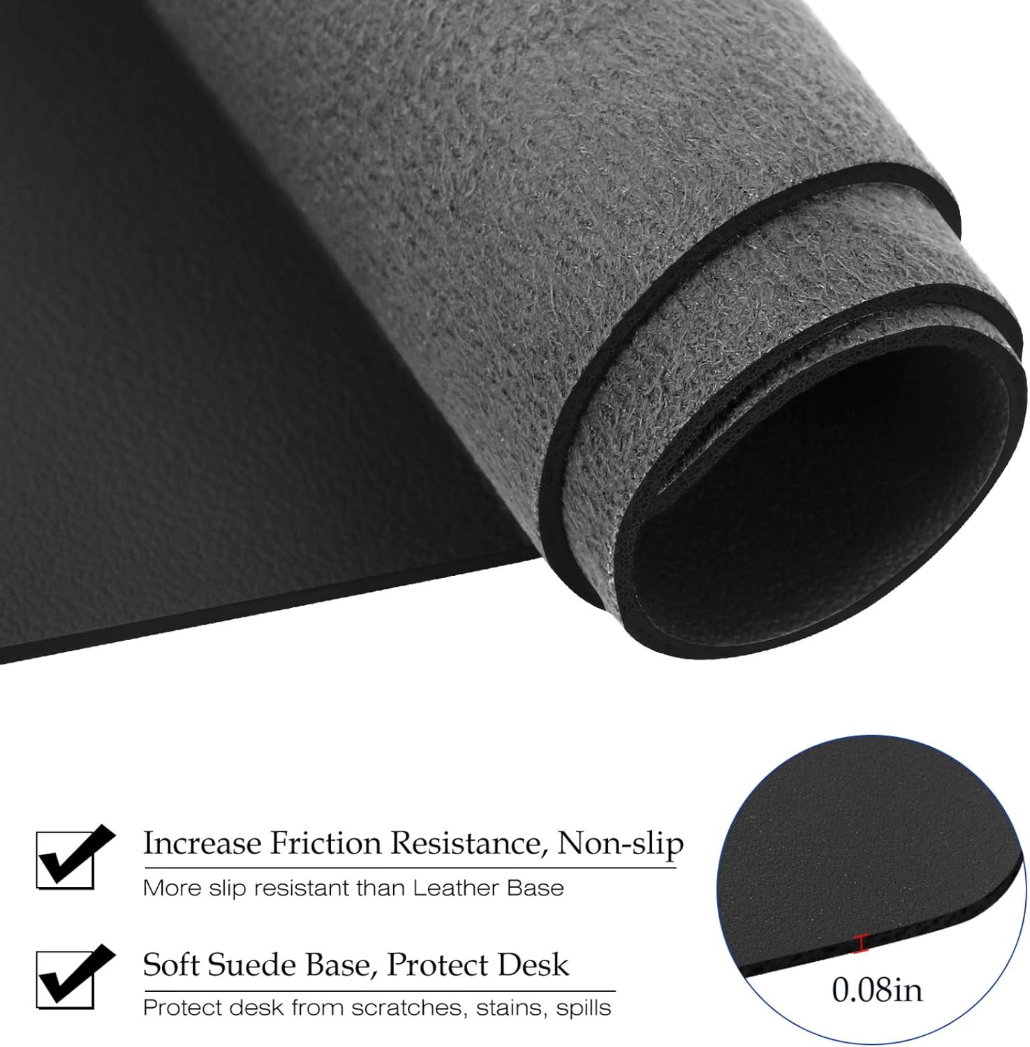 Groot formaat lederen bureau-o - Gaming Keyboard Mouse recensie en prijs