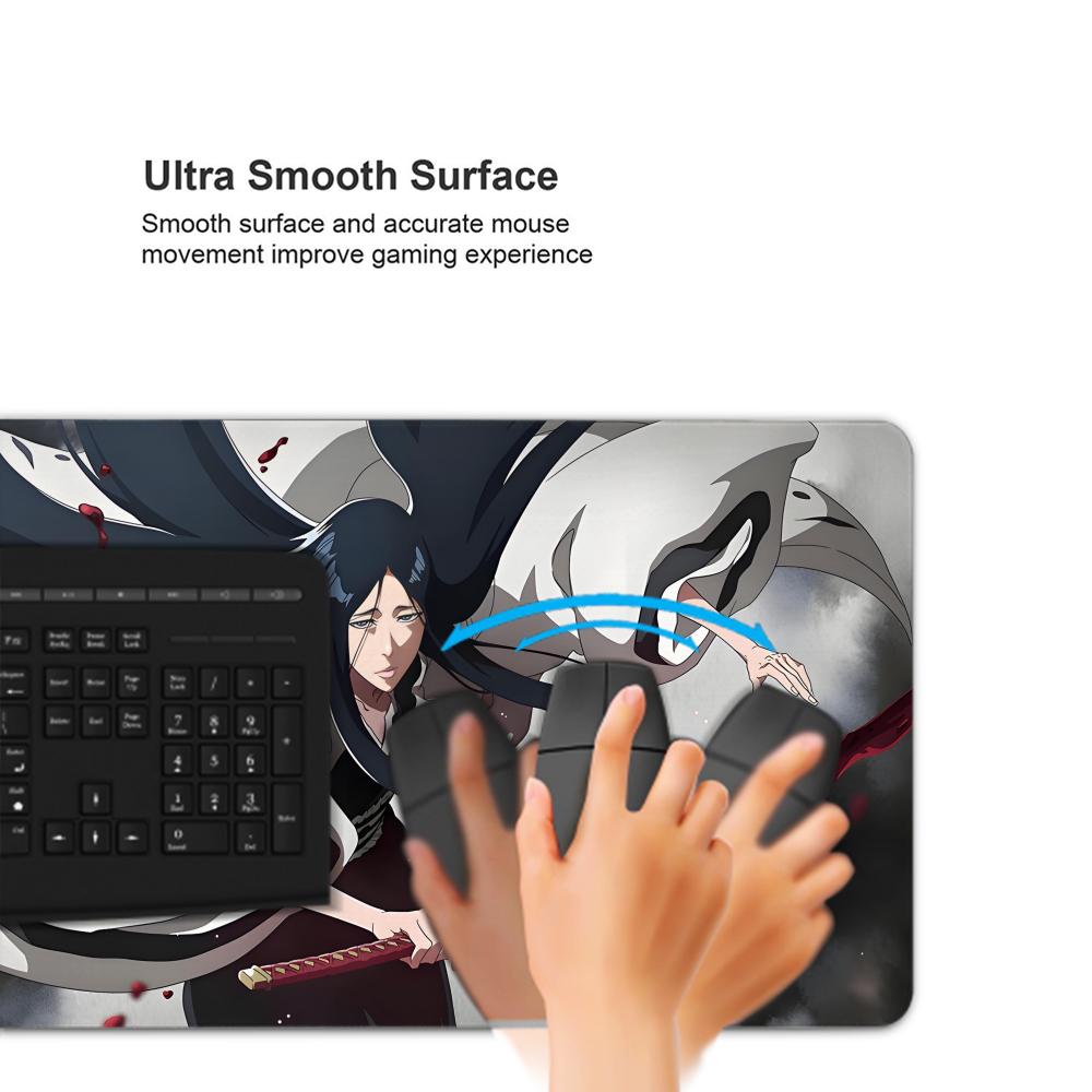 Grote muismat zwart wit Anime  - Gaming Keyboard Higround recensie en prijs