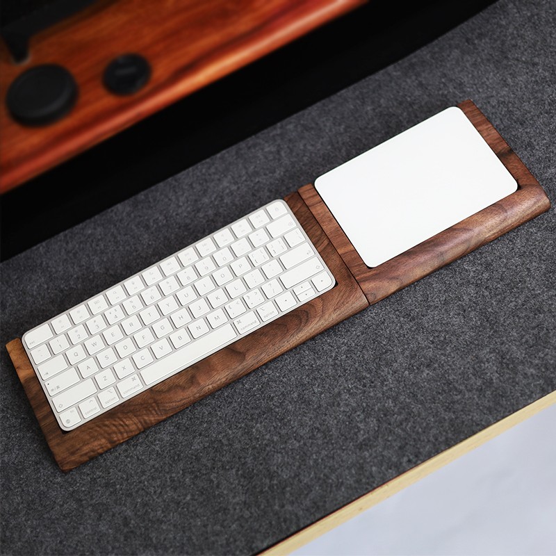 2-in-1 Walnoot Massief Houten  - Wrist Rest Wood recensie en prijs
