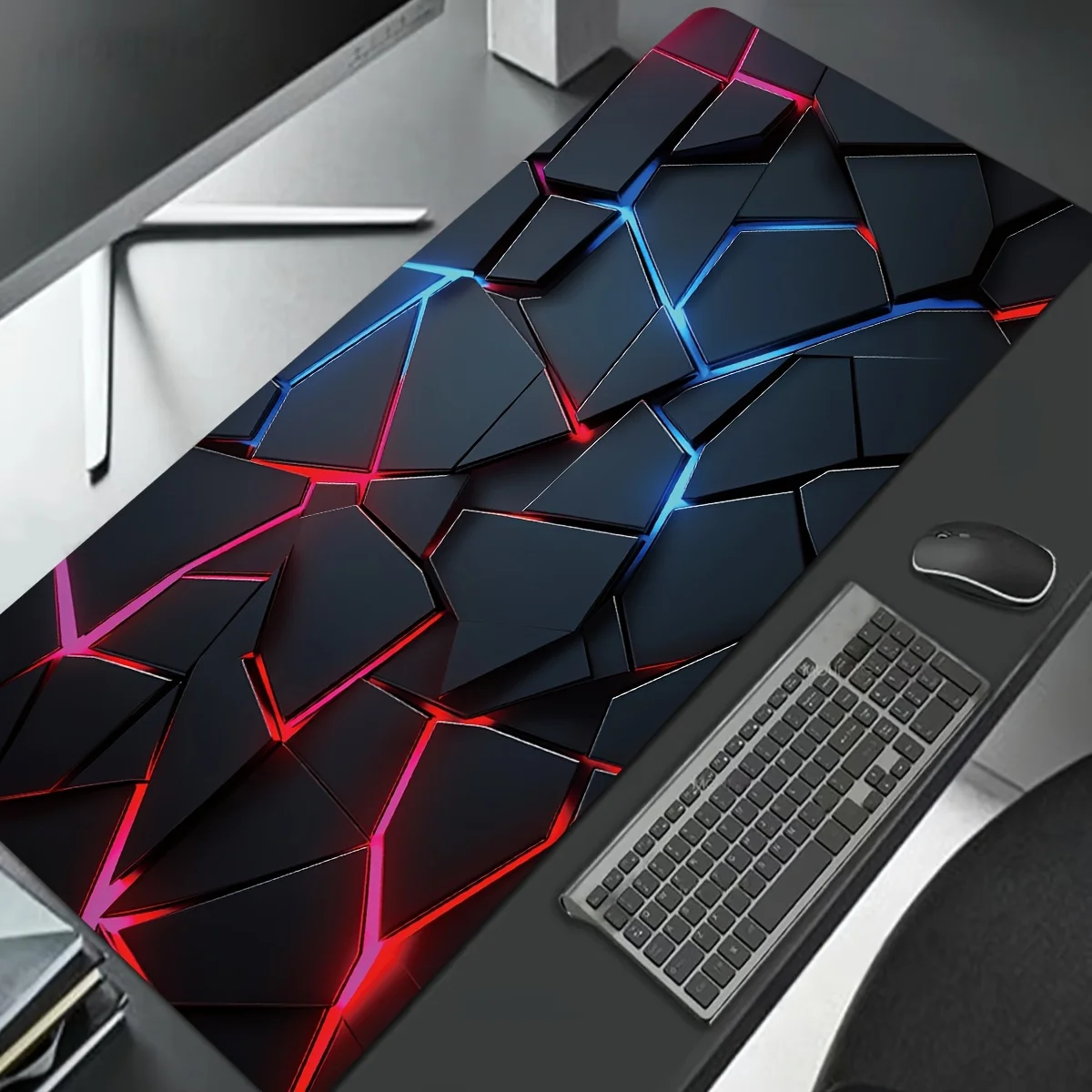 Grote gaming-muismatten 90x40  - Gaming Keyboard Blue recensie en prijs