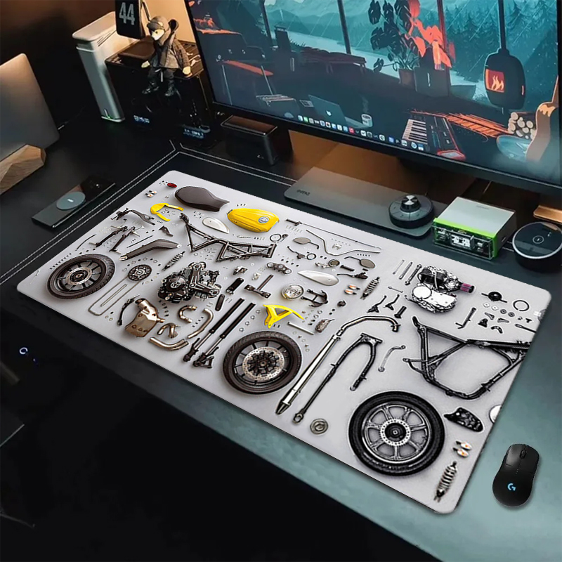Demontagediagram Rubberen muis - Gaming Keyboard Mouse recensie en prijs