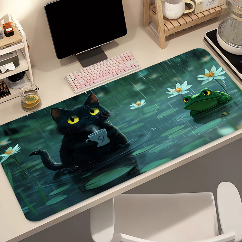 Kawaii Zwarte Kat Siliconen Za - Gaming Keyboard Nearby recensie en prijs